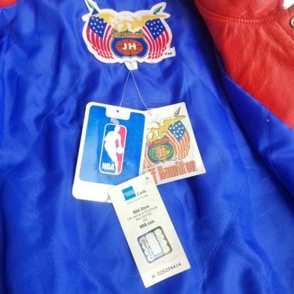 NWT Jeff Hamilton NBA Leather - Picture 3 of 8
